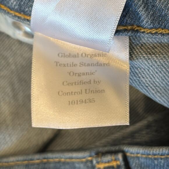 Everlane Women's The Original Cheeky Jean Crop Stone Washed Sky Size 35 - Picture 10 of 10